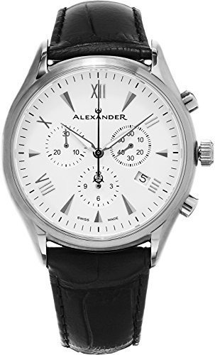 Reloj Alexander A021-02 Plata Para Hombre