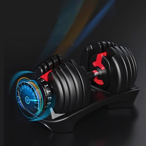 Halter Dumbbell Ajustável Até 24kg Musculação C/ Nf - Dsr