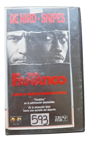 Vhs Original El Fanático The Fan Robert De Niro -4-*