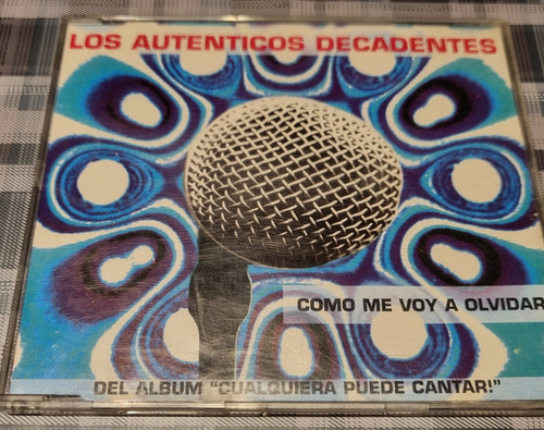 Los Auténticos Decadentes  - Cd Single Promo #cdspaternal 