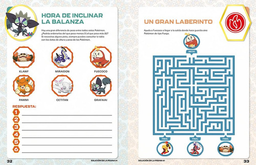 Pokemon - Libro Oficial De Actividades Región De Paldea