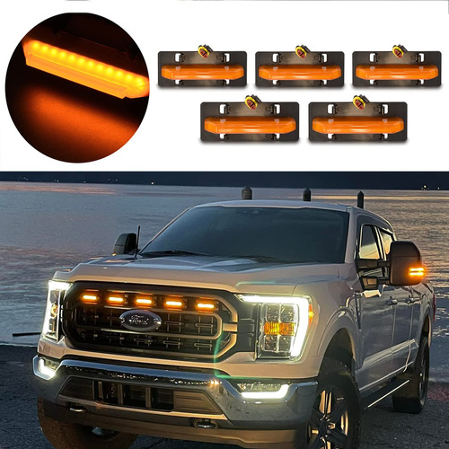 Luz Led Rejilla Para Ford Xl Xlt Oem Grill Parrilla Original