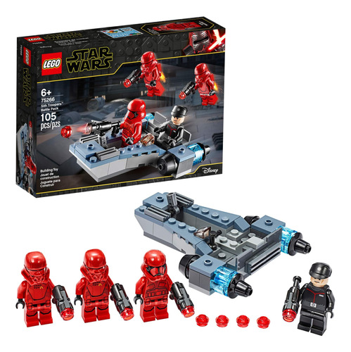 Set Juguete De Construc Lego Star Wars Sith Troopers 75266