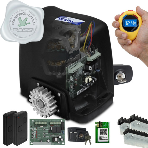 Motor Rossi Dz Atto Wifi Simply Connect  3,5m Crem 2 Control