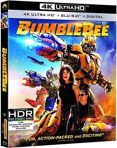 Blu Ray 4k Ultra Hd Bumblebee Transformers