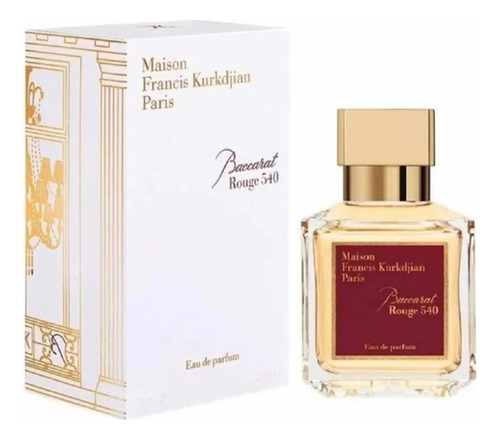 Perfume Paris Edp De Francis Kurkdjian De Baccarat Rouge 540