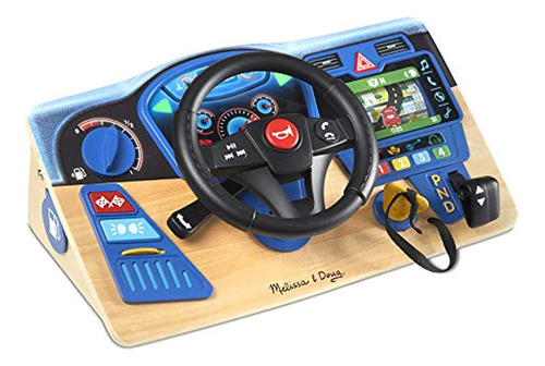 Melissa & Doug Vroom & Zoom Tablero De Madera Interactivo Vo