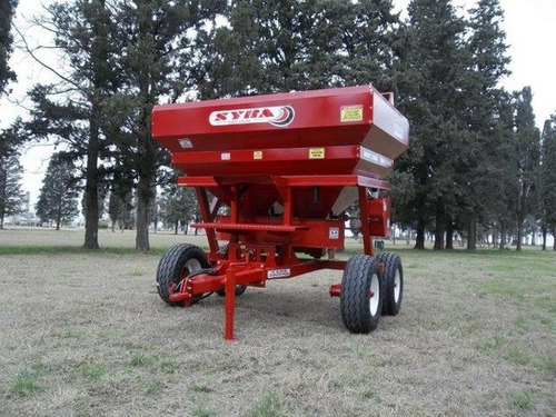 Fertilizadora De Arrastre Doble Plato 3000 Kg. Nueva Syra