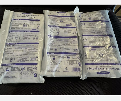 25 Bolsas Lansinoh Reusables De 180 Ml