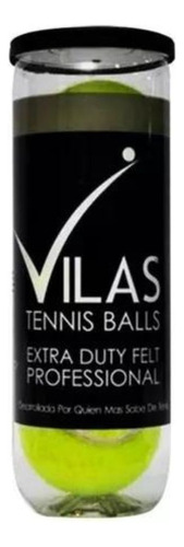 Tubo Pelotas Vilas One Balls Tenis Entrenamiento Profesional