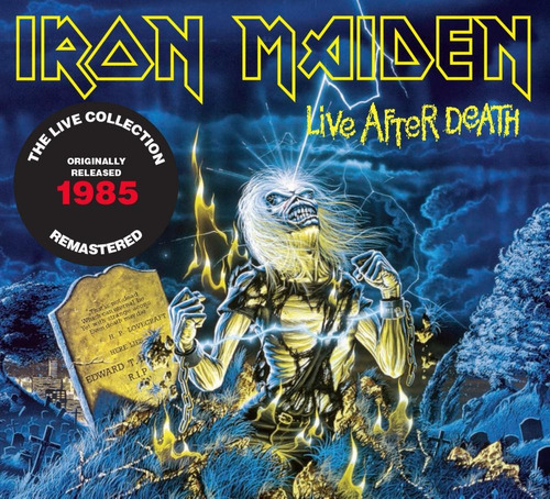 Cd Iron Maiden - Live After Death (1985)- Remastered (2 Cds)