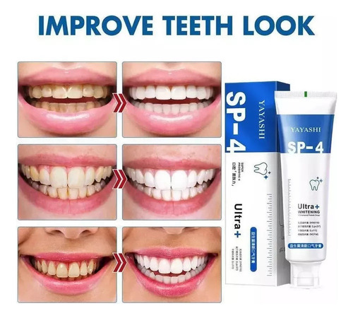 2025 Pasta Dental Blanqueadora Sp-4 Probióticos Fresh
