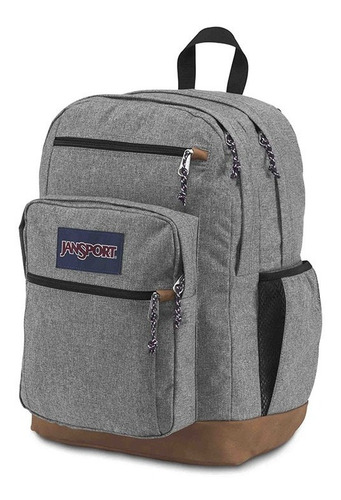 Mochila Jansport Cool Student Grey Letterman Gris 34 L Original