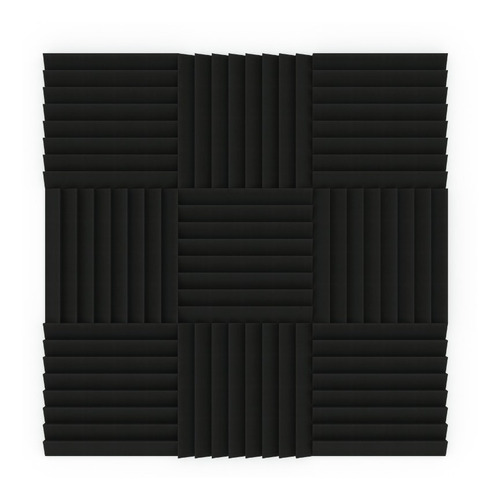 Placa Panel Acústico Saw 500x500x30mm C/retardante Llama