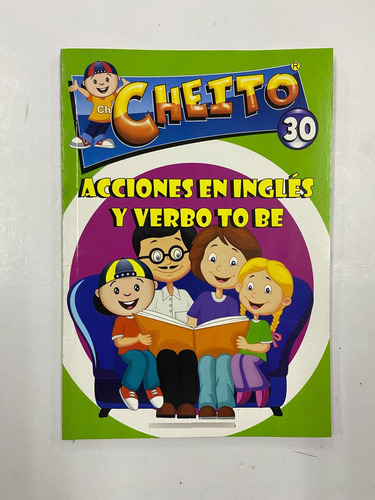 Cartilla Cheito #30 Acciones En Inglés Y Verbo To Be