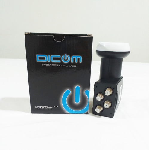 Imagen 1 de 3 de Lnb Universal Quad Dicom 4 Salidas 0.1 Db Hd 4k