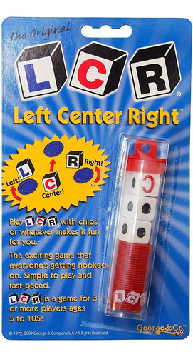 Lcr - Juego De Dados Izquierdo, Central Y Derecho - Color Al