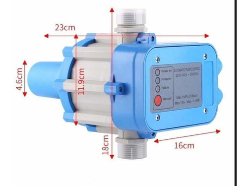 Imagen 5 de 7 de Press Control Dual Sensor De Flujo 110/220v. Europower Dps-1