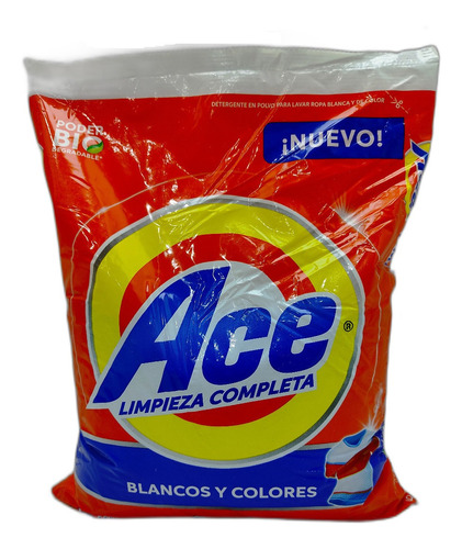 Imagen 1 de 1 de Jabon Polvo Detergente Limpieza 800gr Ace Pg 0528 Maxi