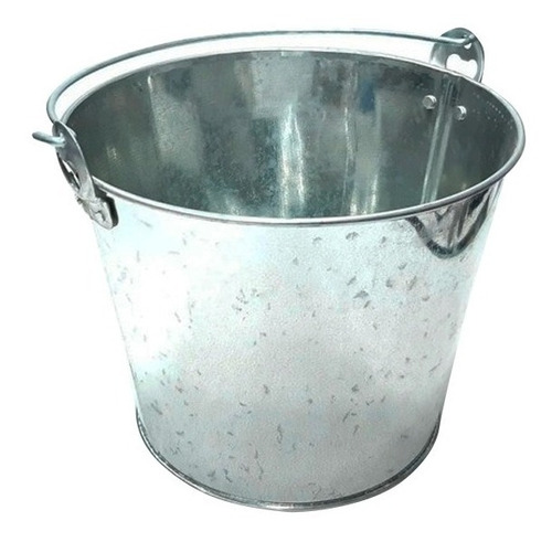 Imagen 1 de 7 de Frapera Hielera Balde Champagne Zinc Con Destapador Doble Hb
