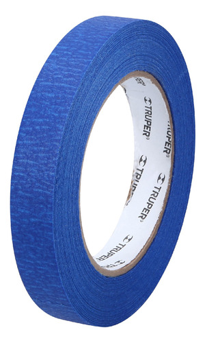 Masking Tape Azul 3/4' X 50 Mt Truper 12621 6 Pzs