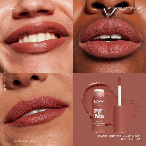 Lápiz Labial Nyx Professional Makeup Smooth Whip Mate Pillow