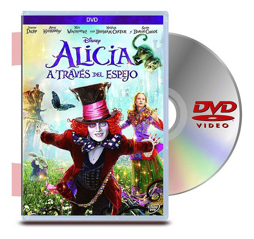 Dvd Alicia A Traves Del Espejo