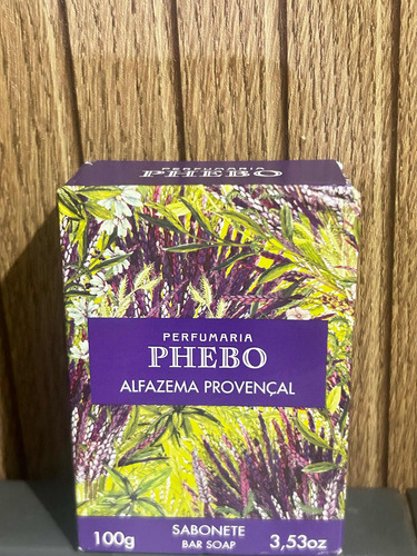 Sabonete Alfazema Provençal, Phebo, Lilás, 100g
