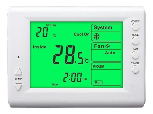 Termostato Digital Programable 5+2 Dias Frio Calor Envio 