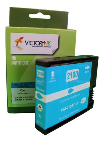 Kit 12 Cartuchos Genérico P/canon Maxify Pgi 2100 Xl
