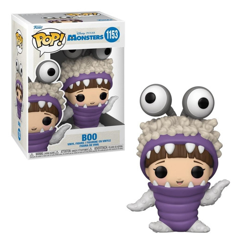 Boneco Funko Pop! Disney Monstros S.a. - Boo With Hood Up