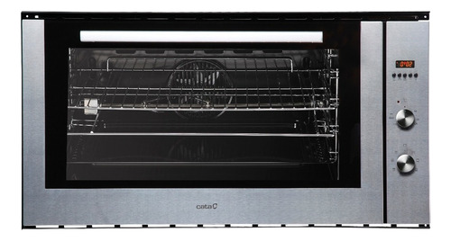 Horno empotrable eléctrico Cata Serie ME 910 105L acero inoxidable/negro 220V