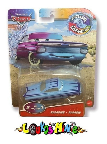 Disney Cars Color Changers Ramone 2 Em 1 Lacrado