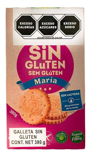 Galletas Maria Sin Gluten Gullon 380g