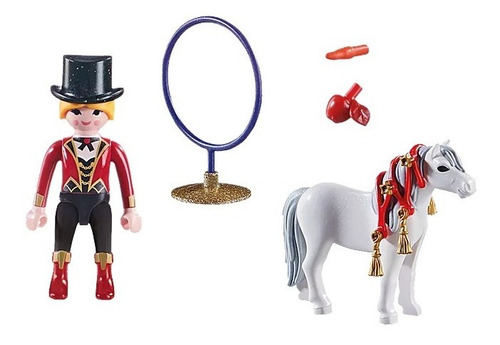 Playmobil Special Plus Domadora De Caballos 13 Piezas