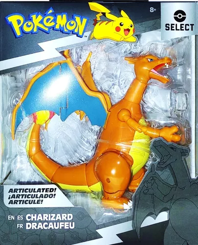 Pikachu Select intereses Jazwares 15cm Charizard Articulado | Pokemon sin Meses