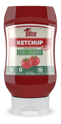 Mrs Taste Ketchup Spicy sin azúcar sin sodio 350gr