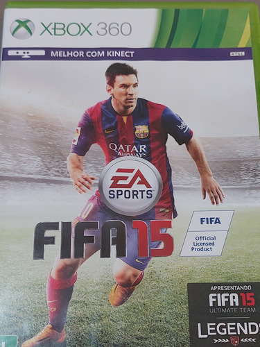 Jogo Xbox 360 Fifa 15 Original Semi Novo 