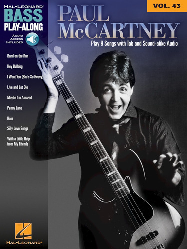 Paul Mccartney: Play 9 Songs With Tab And Sound-alike Audio.