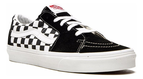 Tenis Vans Sk8-low Canvas Suede Negro Unisex K4w7