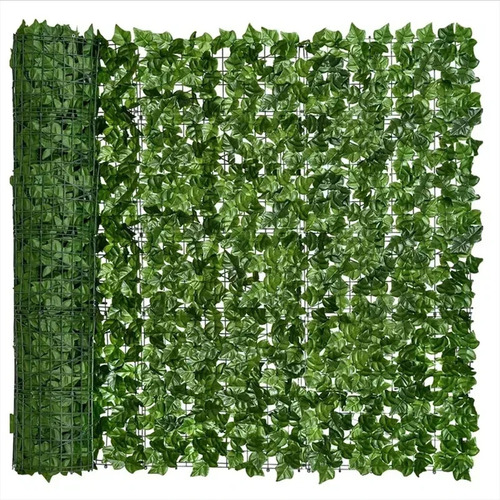 Cerca Artificial Hojas Plástico Decoración Balcónjardín 1*1m