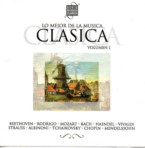 Cd Lo Mejor De La Musica Clasica Vol.1
