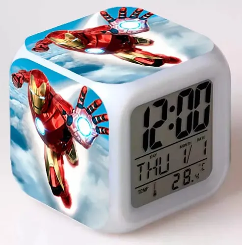 Despertador iron man sale
