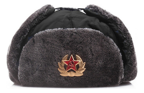 (au) Sombrero Ruso Shapka Ushanka Warm