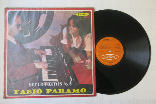 Vinyl Vinilo Lp Acetato Fabio Paramo Super Exitos Vol 5