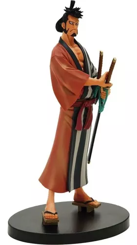 Boneco one piece - luffy - the grandline men saga de wano - bandai