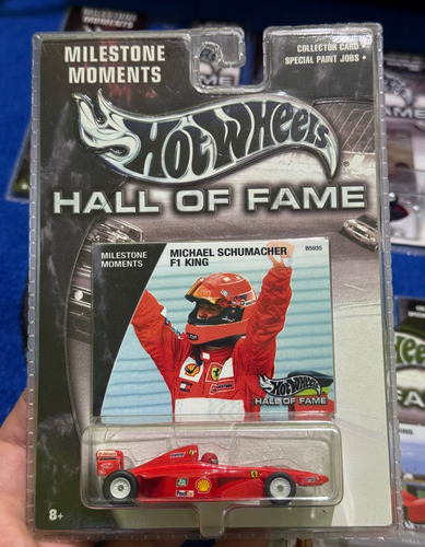 Hot Wheels Hall Of Fame Gomas Rr Ferrari F1 Michael Schumach (Usado)