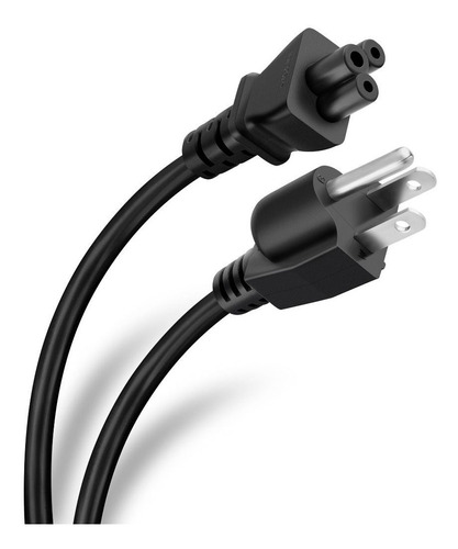 Cable Corriente Trebol 800-1000w P/laptop  3m