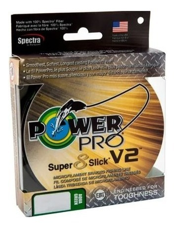 Multifilamento Super Slick V2 20 Lbs. 150 Yds Power Pro 