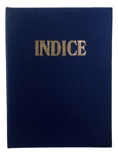 Cuaderno Indice Telefonico 104 Hojas Vintage